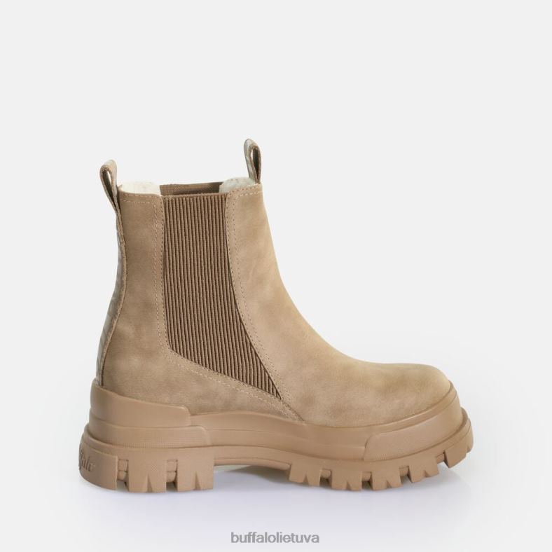 aspha chelsea vidutinio veganiško nubuko kailio Buffalo rudas4D4XB580 |batai