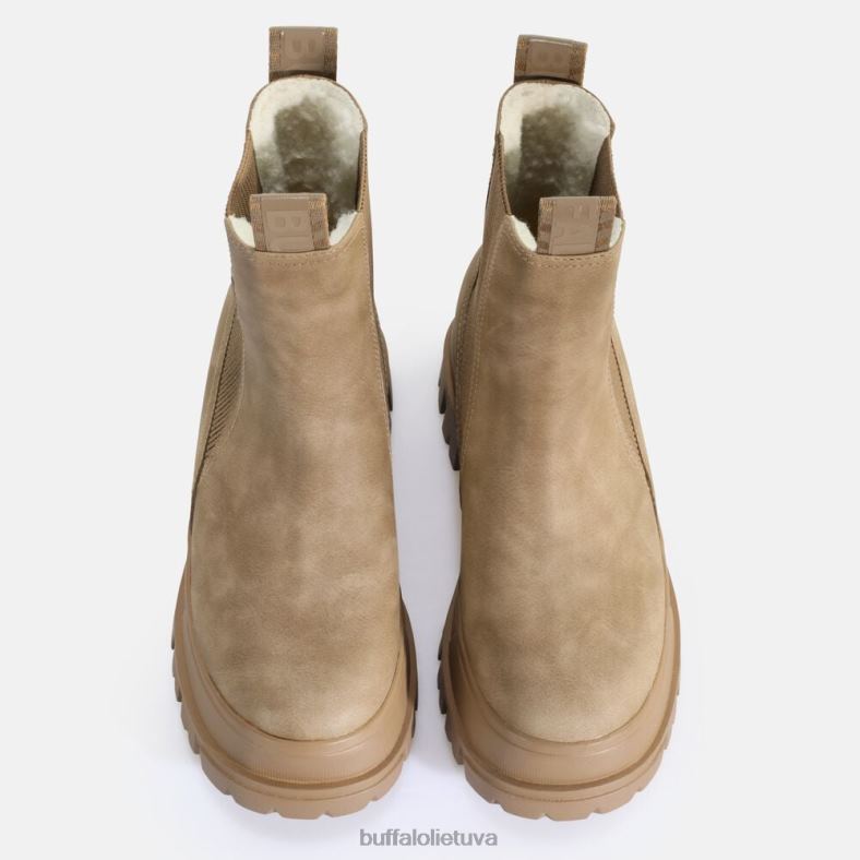 aspha chelsea vidutinio veganiško nubuko kailio Buffalo rudas4D4XB580 |batai