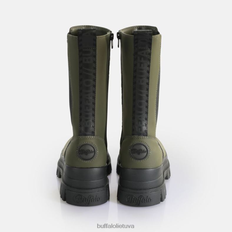 aspha clf rain chelsea hi boot vegan Buffalo chaki4D4XB513 |batai