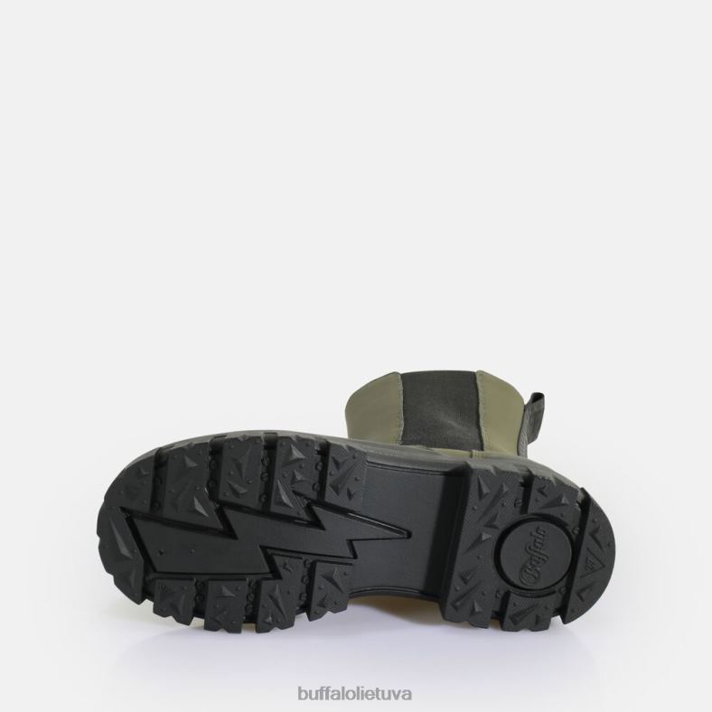 aspha clf rain chelsea hi boot vegan Buffalo chaki4D4XB513 |batai