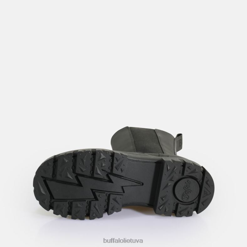 aspha clf rain chelsea hi boot vegan Buffalo juodas4D4XB616 |batai
