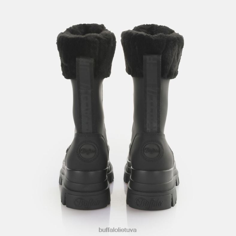 aspha duck boot šiltas batas vegan Buffalo juodas4D4XB471 |batai