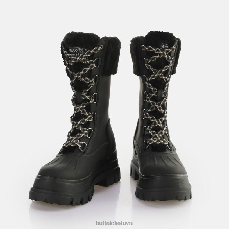 aspha duck boot šiltas batas vegan Buffalo juodas4D4XB471 |batai