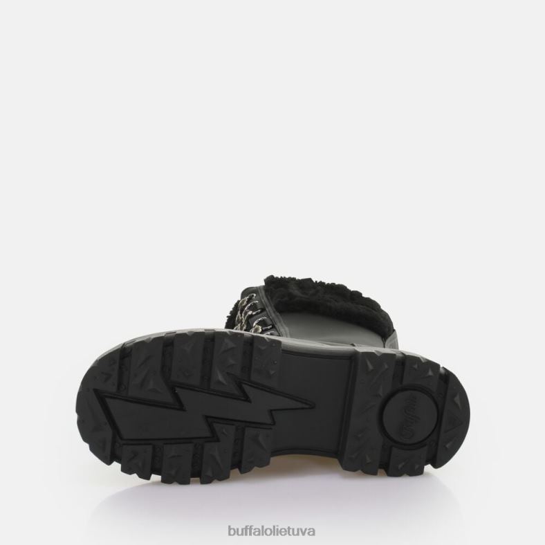 aspha duck boot šiltas batas vegan Buffalo juodas4D4XB471 |batai