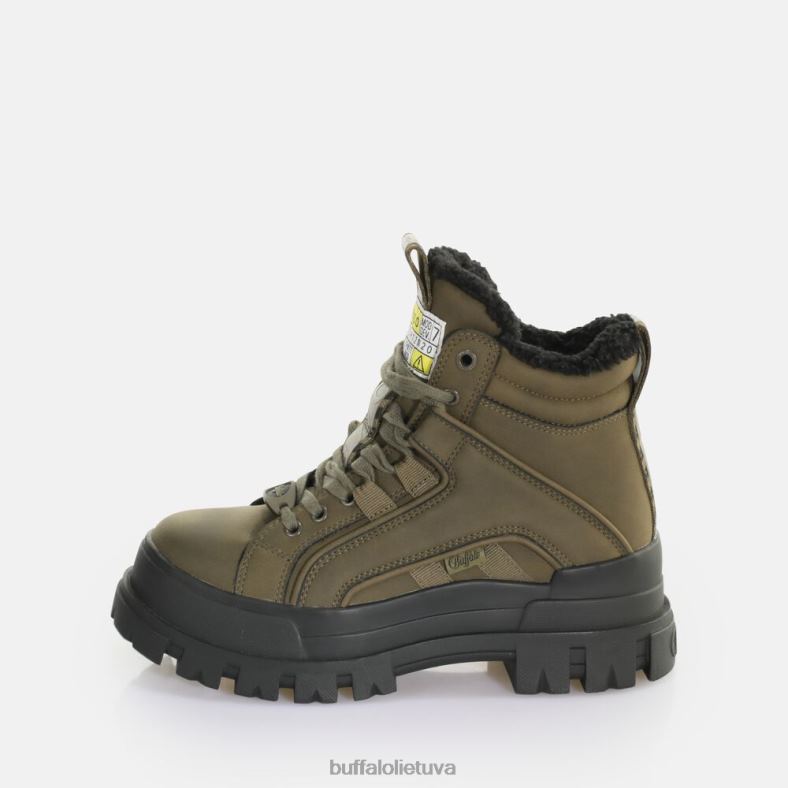 aspha nc mid warm boot vegan Buffalo chaki4D4XB692 |batai