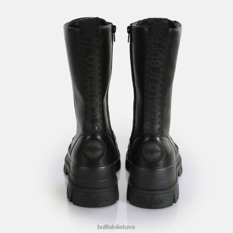 aspha plieno laceup hi boot vegan Buffalo juodas4D4XB629 |batai