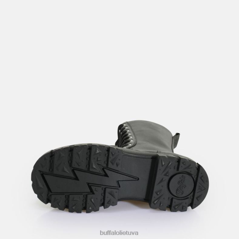 aspha plieno laceup hi boot vegan Buffalo juodas4D4XB629 |batai