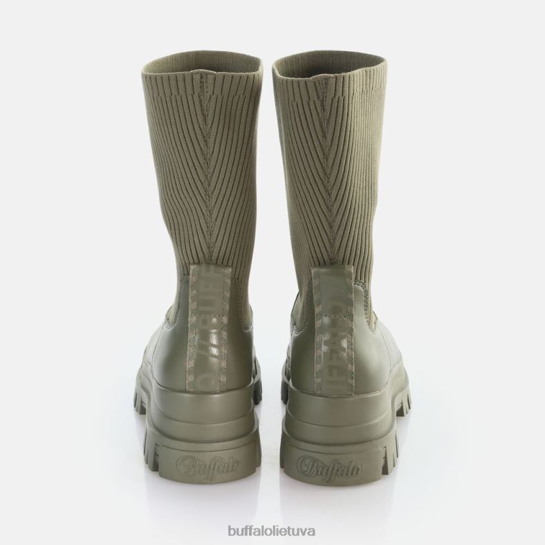 aspha sock boot short boot vegan Buffalo alyvuogių4D4XB652 |batai