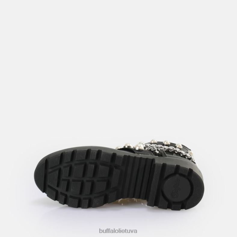 banginis perlas chelsea boot vegan Buffalo juodas4D4XB618 |batai