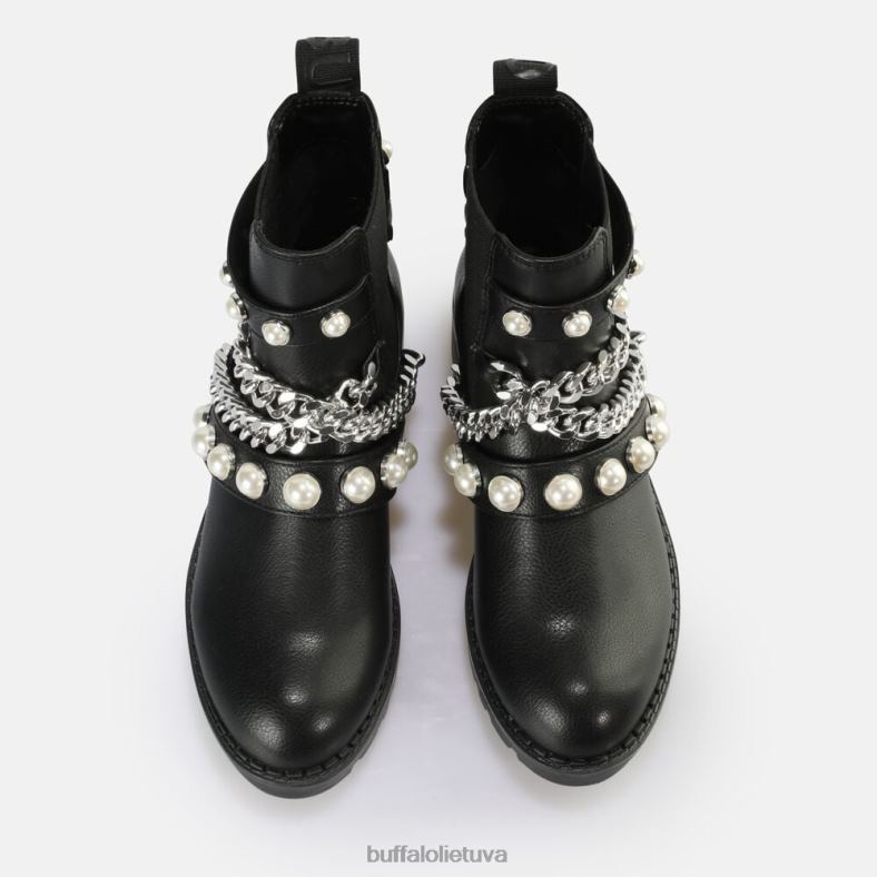 banginis perlas chelsea boot vegan Buffalo juodas4D4XB618 |batai