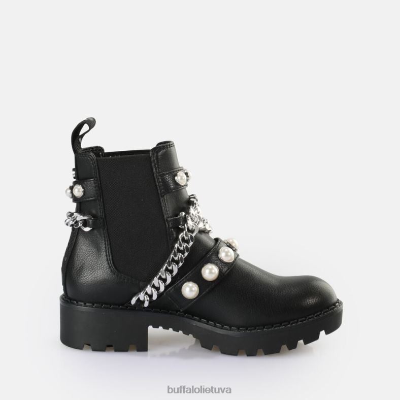 banginis perlas chelsea boot vegan Buffalo juodas4D4XB618 |batai