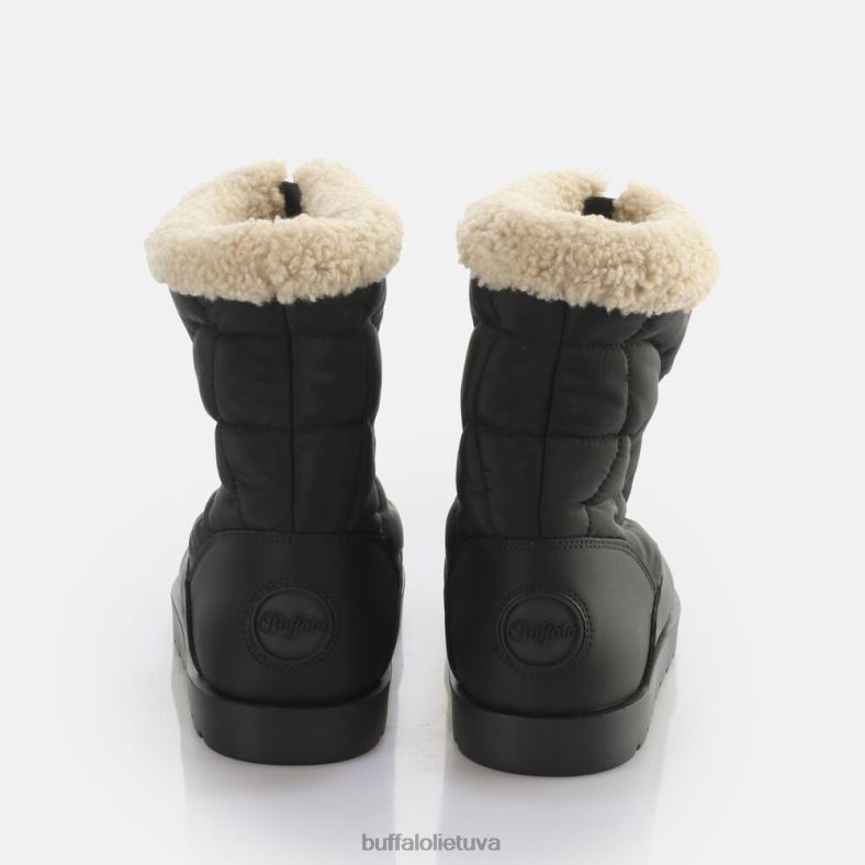 eve puff boot boot boot vegan Buffalo juoda/smėlio spalvos4D4XB305 |batai
