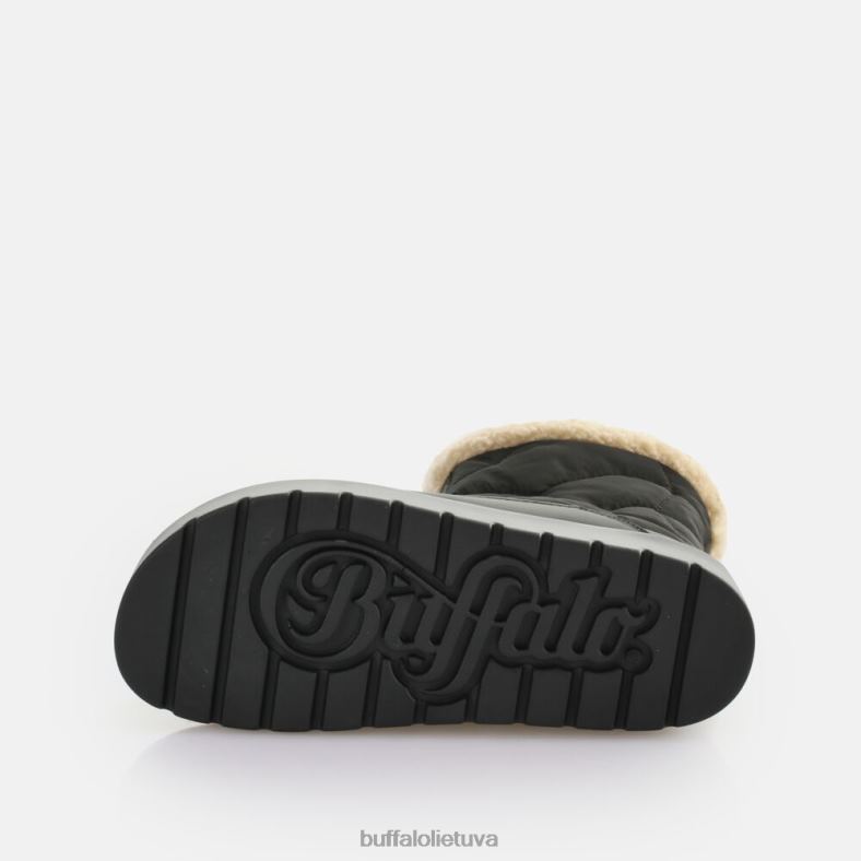 eve puff boot boot boot vegan Buffalo juoda/smėlio spalvos4D4XB305 |batai