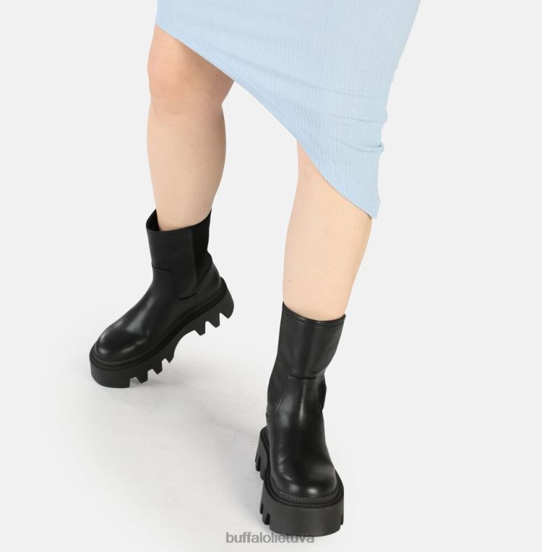 flora chelsea hi boot vegan Buffalo juodas4D4XB636 |batai