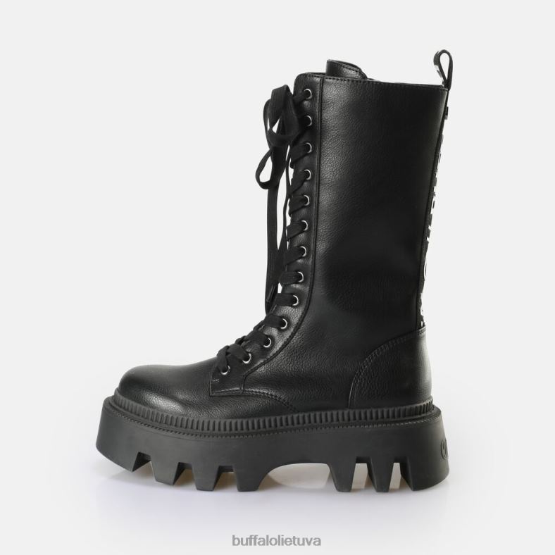 flora laceup hi boot vegan Buffalo juodas4D4XB649 |batai