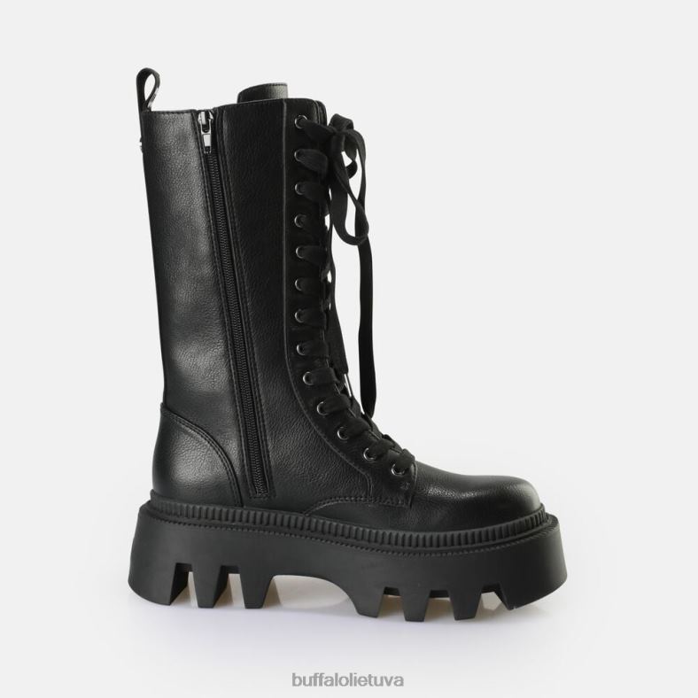 flora laceup hi boot vegan Buffalo juodas4D4XB649 |batai