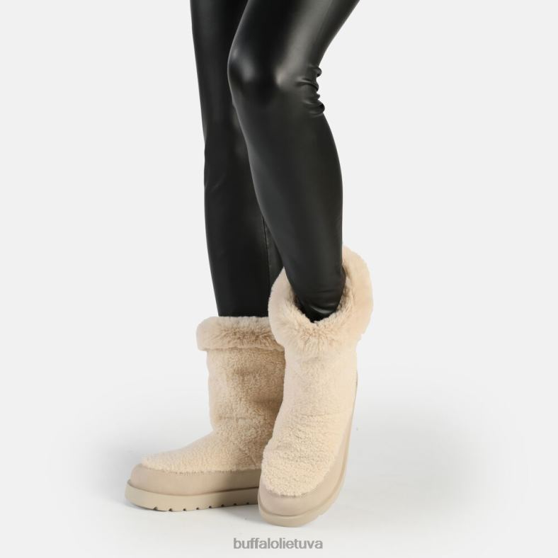 išvakarėse užtraukiamas batas veganas Buffalo kremas4D4XB622 |batai