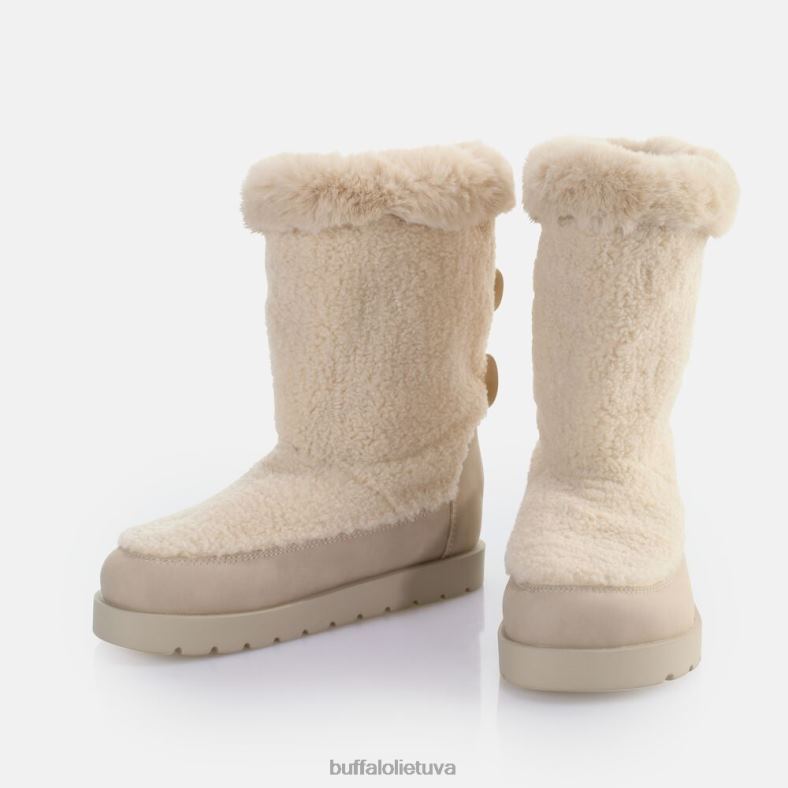 išvakarėse užtraukiamas batas veganas Buffalo kremas4D4XB622 |batai