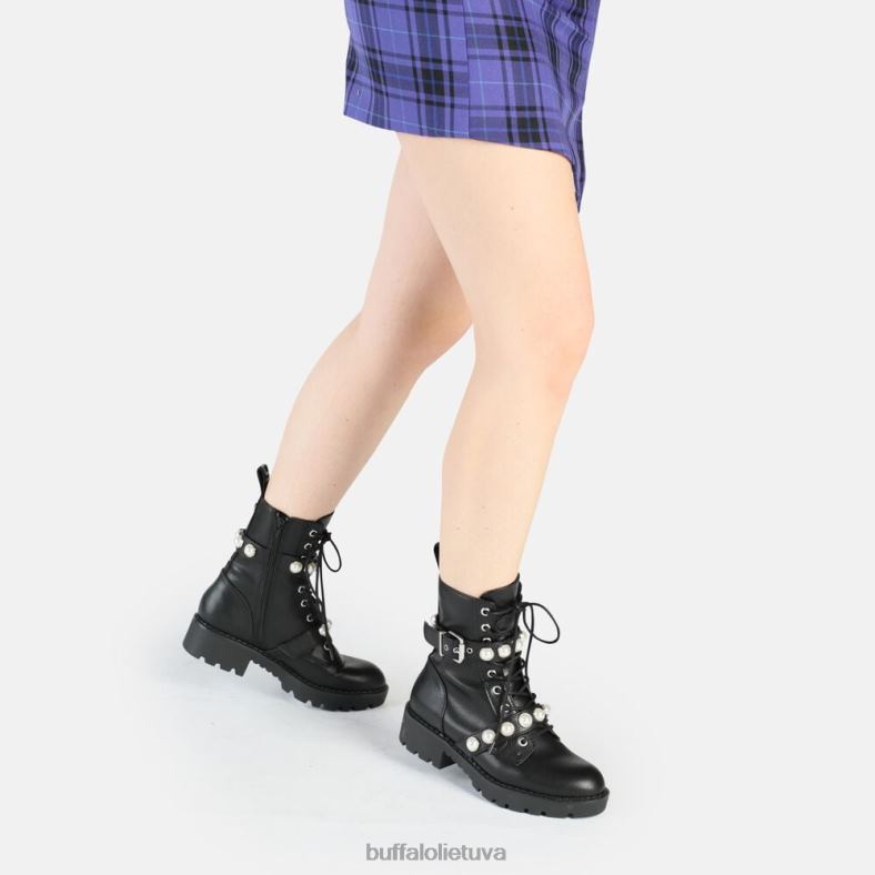 veganiškas banginis perlinis nėrinys Buffalo juodas4D4XB484 |batai