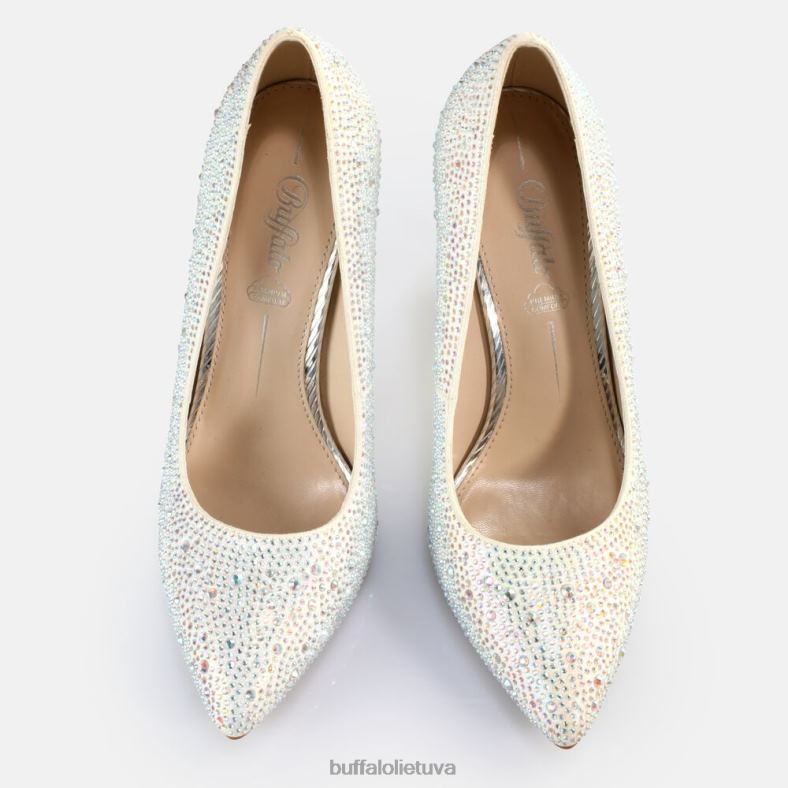 Juliette ledo siurbliai veganai Buffalo baltas perlas4D4XB515 |kulniukai