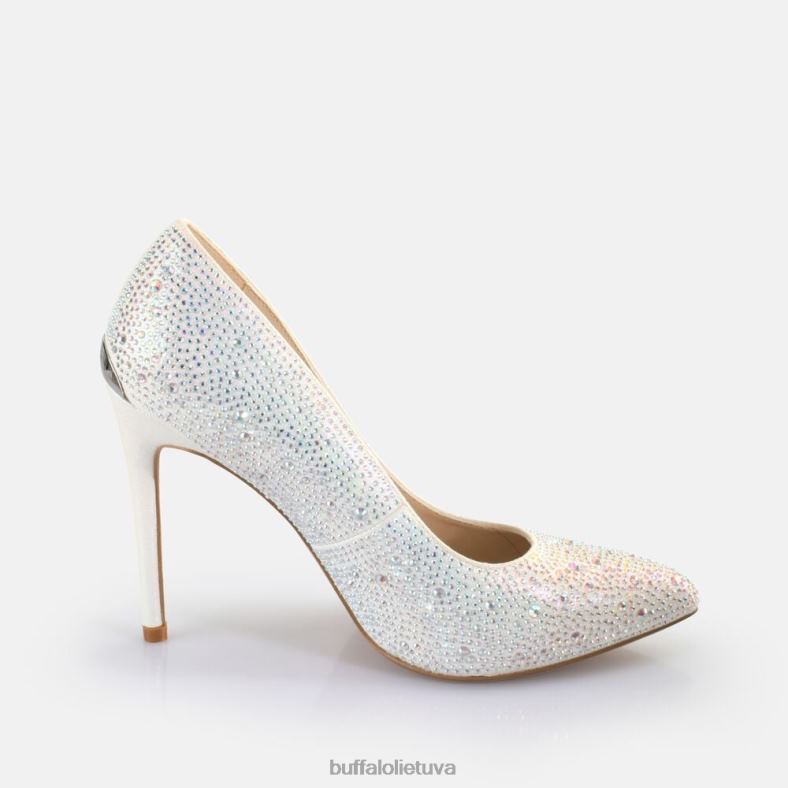 Juliette ledo siurbliai veganai Buffalo baltas perlas4D4XB515 |kulniukai