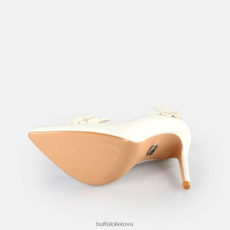 janet butterfly sandalai su kulnais Buffalo baltas4D4XB319 |kulniukai