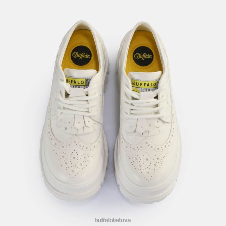 aspha brogue loafers vegan Buffalo baltas4D4XB161 |loafers