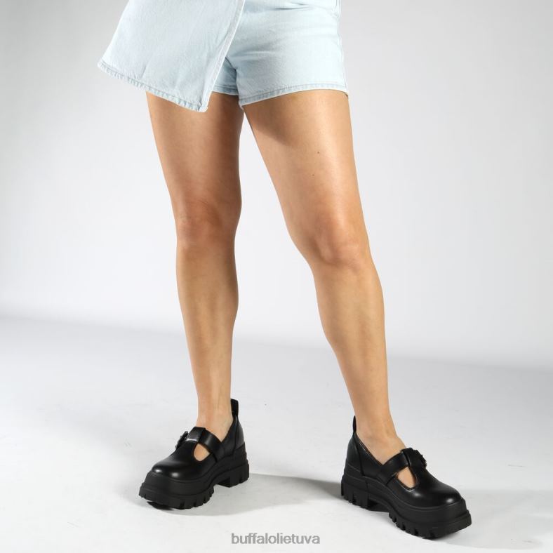 aspha jane loafer veganas Buffalo juodas4D4XB274 |loafers