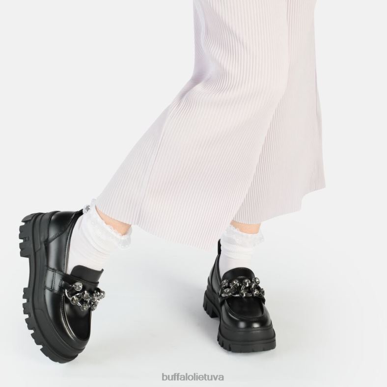 aspha loafer glam vegan Buffalo juodas4D4XB875 |loafers