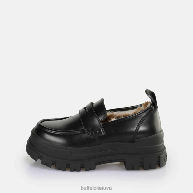 aspha loafer šiltas loafer vegan Buffalo juodas4D4XB709 |loafers