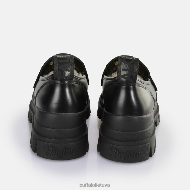 aspha loafer šiltas loafer vegan Buffalo juodas4D4XB709 |loafers