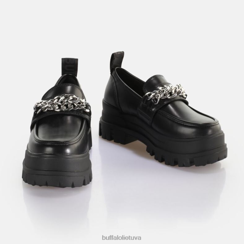 aspha loafer tc loafer vegan Buffalo juoda/sidabrinė4D4XB427 |loafers