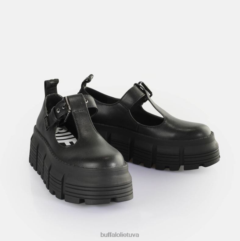 ava mary loafers veganė Buffalo juodas4D4XB525 |loafers