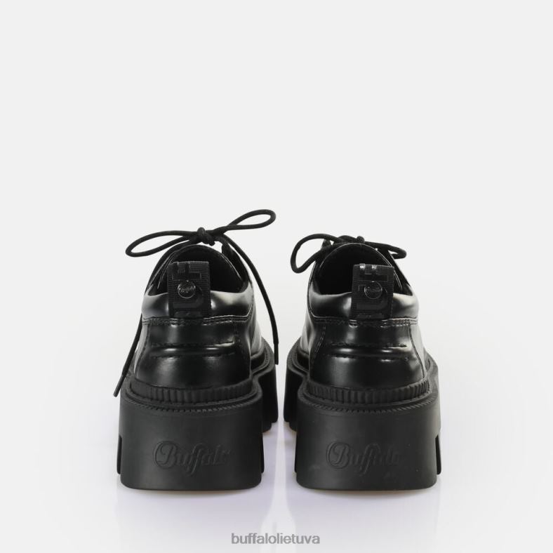 flora laceup lo vegan loafer Buffalo juodas4D4XB694 |loafers