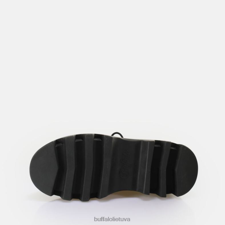 flora laceup lo vegan loafer Buffalo juodas4D4XB694 |loafers