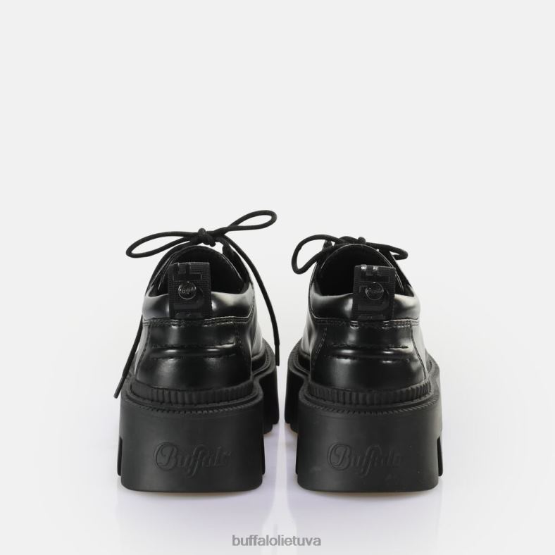 flora laceup lo vegan loafer Buffalo juodas4D4XB766 |loafers