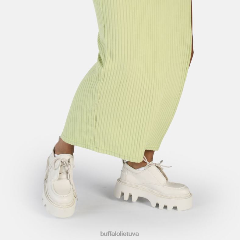 flora laceup loafer vegan Buffalo kremas4D4XB811 |loafers