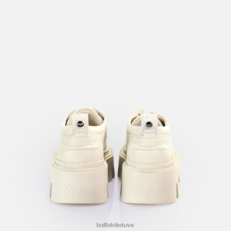 flora laceup loafer vegan Buffalo kremas4D4XB811 |loafers