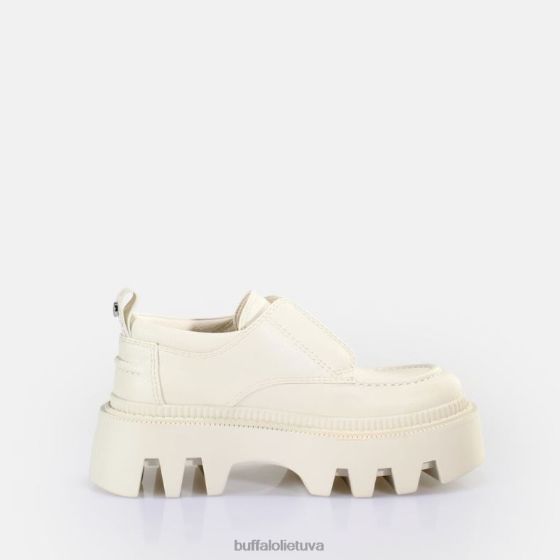 flora laceup loafer vegan Buffalo kremas4D4XB811 |loafers