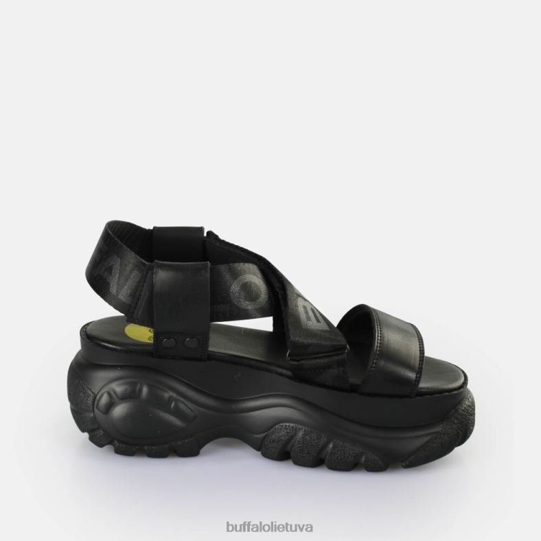 Klasikiniai snd sportbačiai žemi Buffalo juodas4D4XB447 |sportbačiai