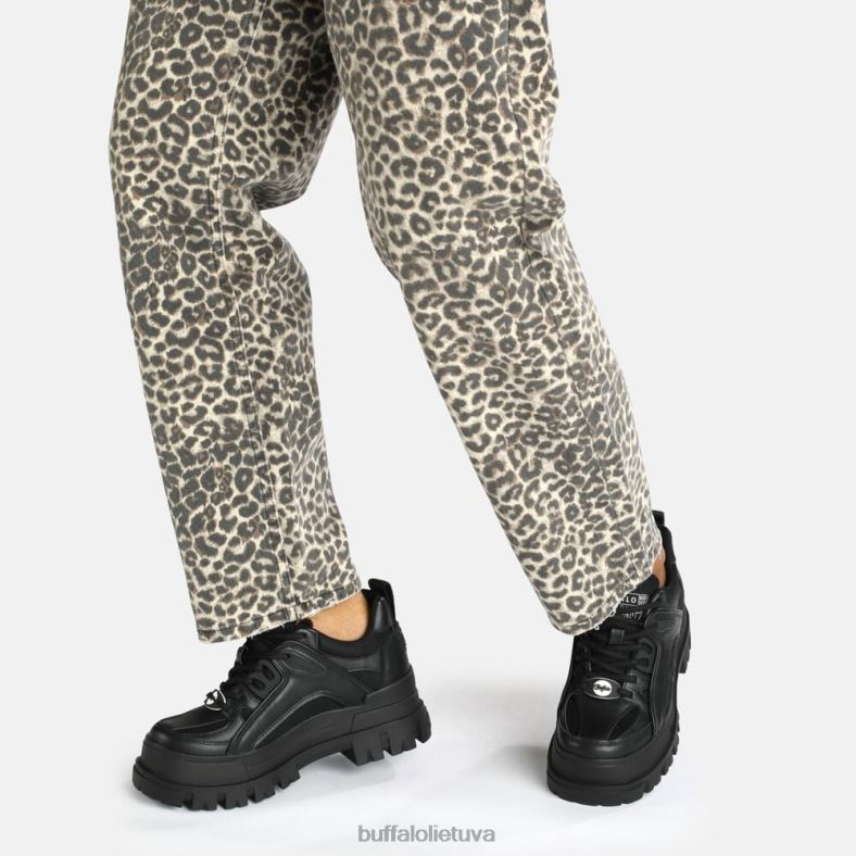 aspha hyb vegan nappa / tinklelis Buffalo juodas4D4XB417 |sportbačiai