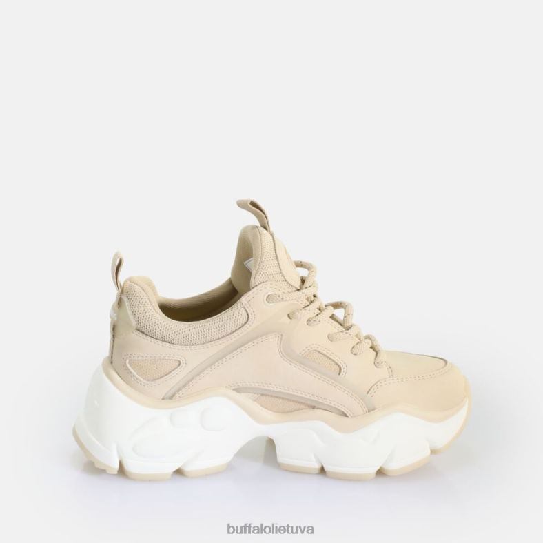 binariniai c sportbačiai žemi veganiški Buffalo kremas4D4XB402 |sportbačiai