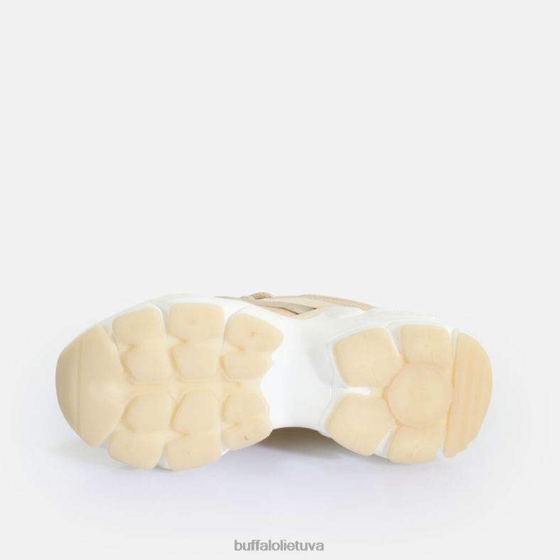 binariniai c sportbačiai žemi veganiški Buffalo kremas4D4XB402 |sportbačiai