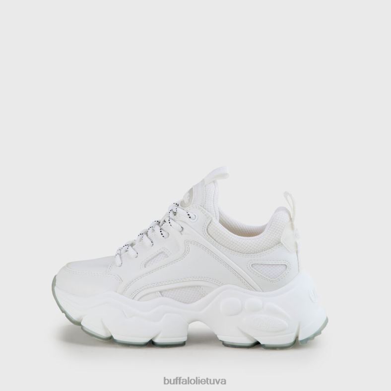 binariniai c sportbačiai veganai Buffalo baltas4D4XB403 |sportbačiai