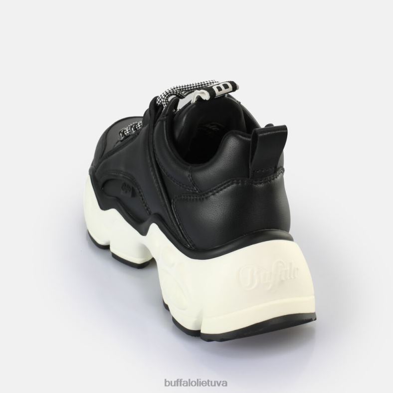 binariniai c sportbačiai veganai Buffalo juodas4D4XB404 |sportbačiai