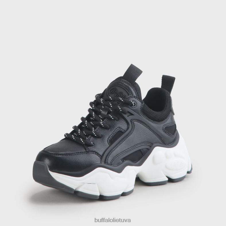 binariniai c sportbačiai veganai Buffalo juodas4D4XB404 |sportbačiai