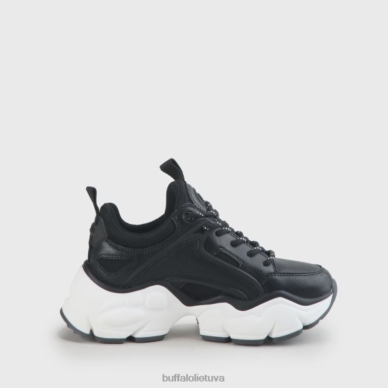 binariniai c sportbačiai veganai Buffalo juodas4D4XB404 |sportbačiai