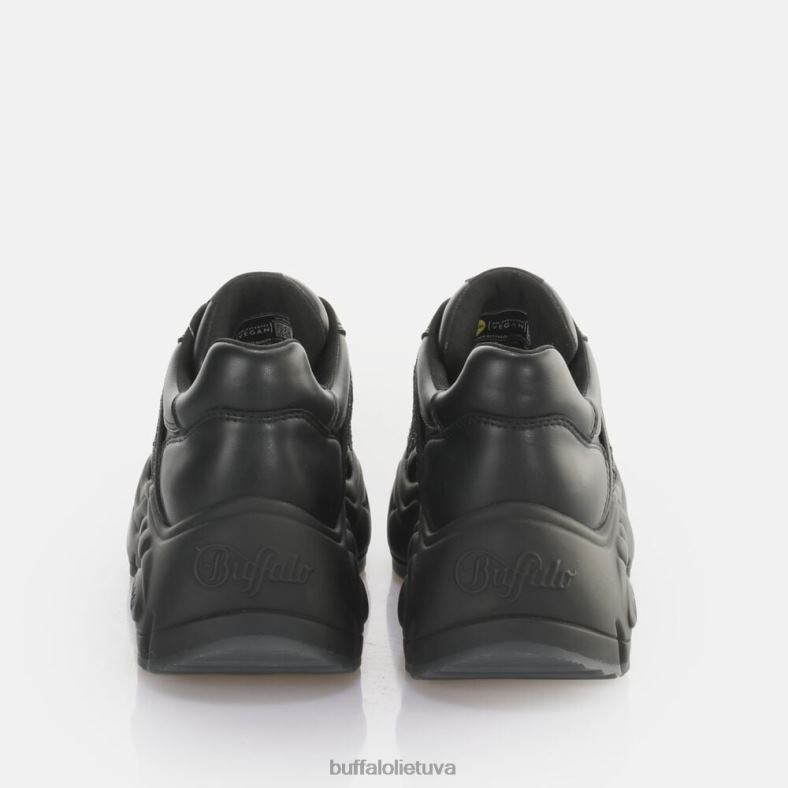 binariniai glam sportbačiai veganai Buffalo blizgus/juodas4D4XB322 |sportbačiai