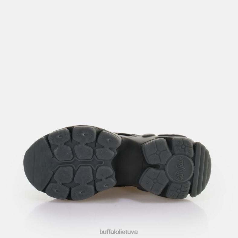 binariniai glam sportbačiai veganai Buffalo blizgus/juodas4D4XB322 |sportbačiai