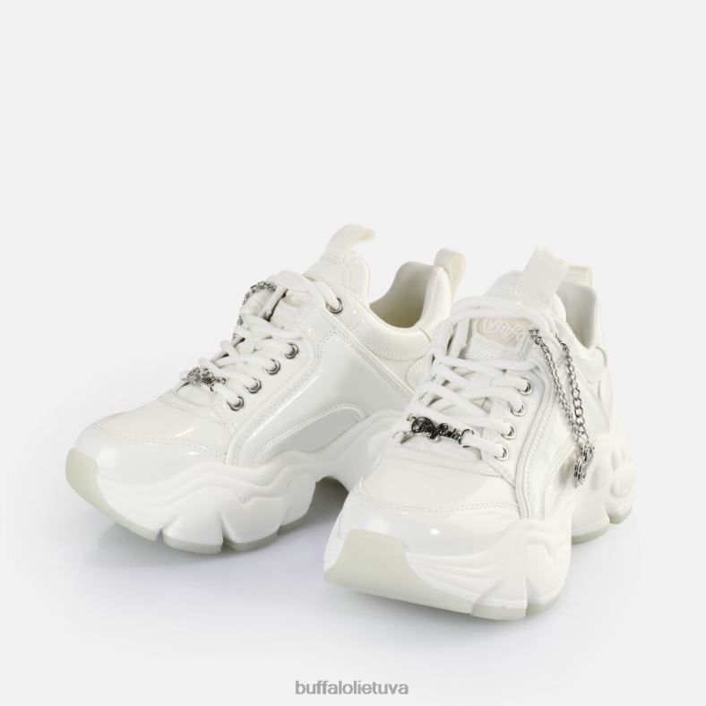 binariniai sportbačiai žemi veganiški Buffalo beveik baltas4D4XB21 |sportbačiai